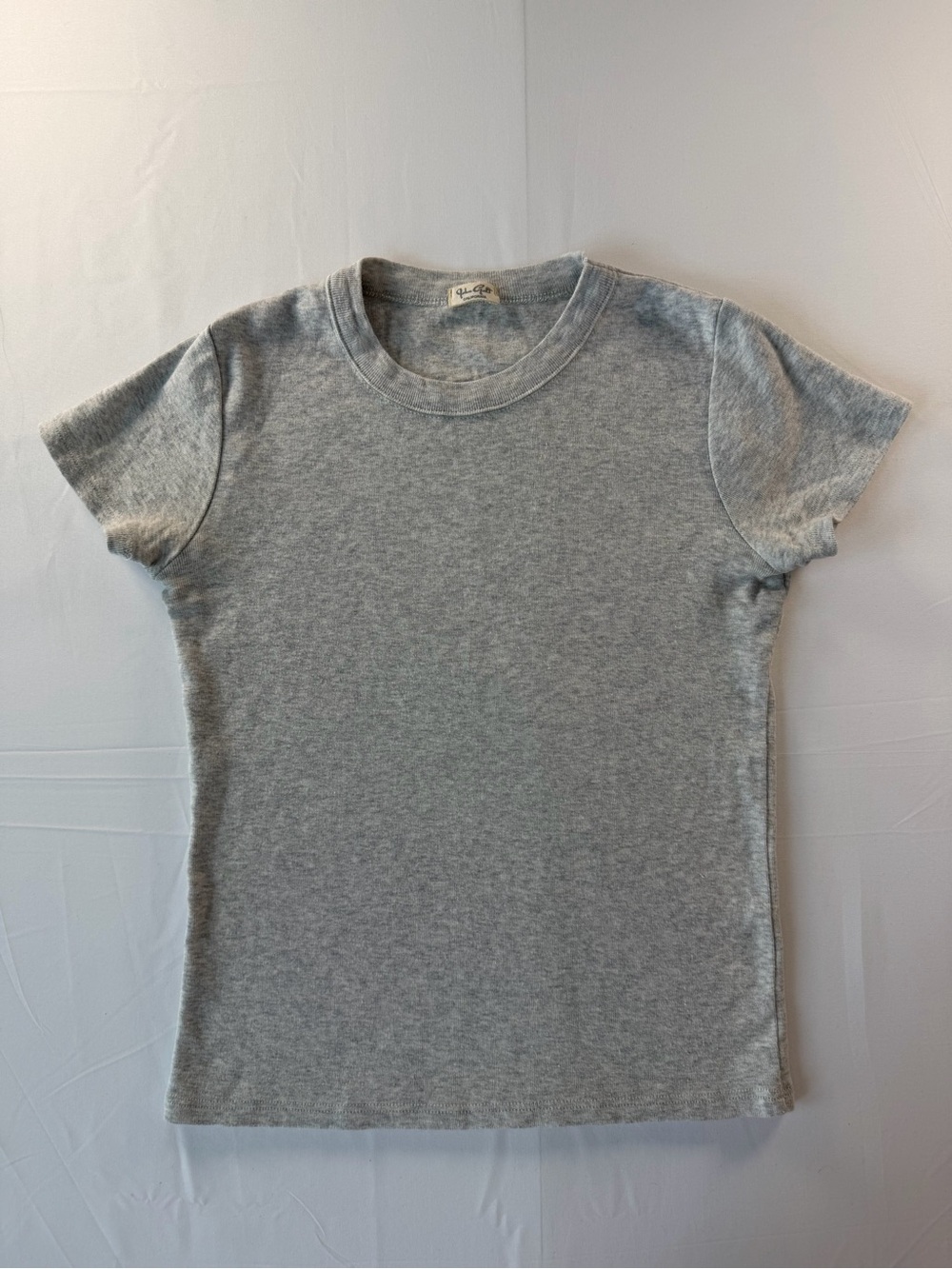 John Gault/ Brandy Melville Classic Heather Gray Crewneck Tee